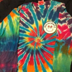 Milkcrate athletics nyc/surface division tie-dye multicolored large unisex